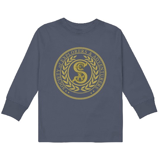 Society of explorers and adventurers S.E.A - Disney Parks - Kids Long Sleeve T Shirts