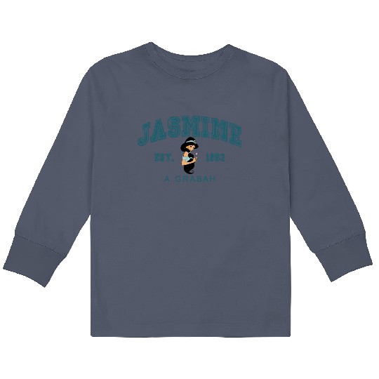 Discover Jasmine Princess Kids Long Sleeve T Shirts, Jasmine Est 1992 Kids Long Sleeve T Shirts, Disney Princess Kids Long Sleeve T Shirts, Jasmine Disney Kids Long Sleeve T Shirts, Disney Character Kids Long Sleeve T Shirts.