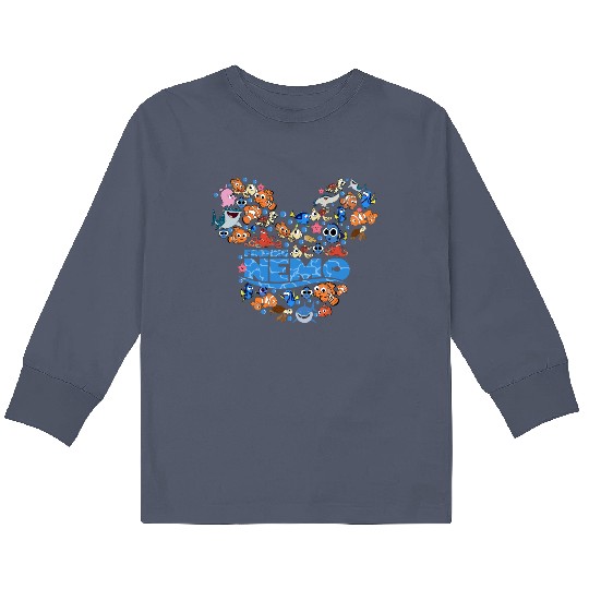 Finding Nemo Kids Long Sleeve T Shirts, Disney Nemo Kids Long Sleeve T Shirts, Nemo Kids Long Sleeve T Shirts, Disney Cruise Kids Long Sleeve T Shirts, Nemo Character Kids Long Sleeve T Shirts