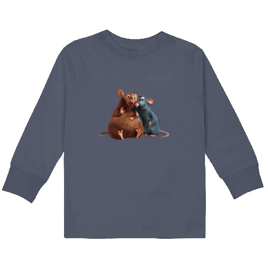 Ratatouille Emile and Remy Disneyland 2023 Kids Long Sleeve T Shirts Disney Trip 2023