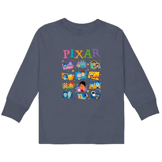 BM Disney Pixar  Kids Long Sleeve T Shirts, Pixar Movie Kids Long Sleeve T Shirts, Disney Kids Long Sleeve T Shirts
