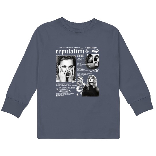Discover Vintage Reputation Kids Long Sleeve T Shirts, The Eras Tour Kids Long Sleeve T Shirts, Reputation Kids Long Sleeve T Shirts, Eras Tour Kids Long Sleeve T Shirts