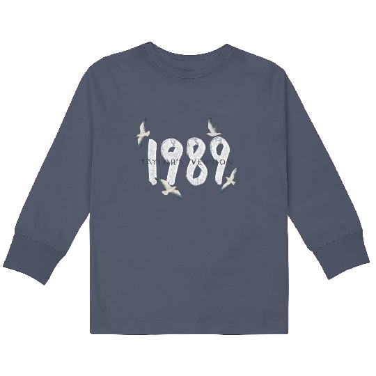 Discover 1989 Taylor version Kids Long Sleeve T Shirts, Taylor Kids Long Sleeve T Shirts