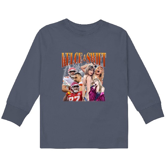 Discover Vintage Taylor Kelce Kids Long Sleeve T Shirts, Taylor version