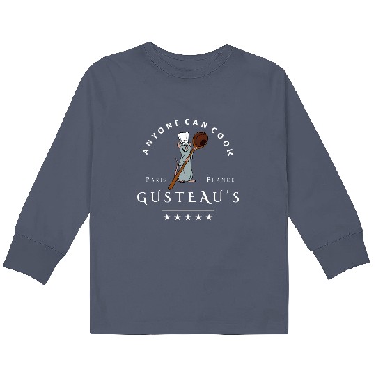 Ratatouille Kids Long Sleeve T Shirts, Disney Kids Long Sleeve T Shirts, Anyone Can Cook Kids Long Sleeve T Shirts