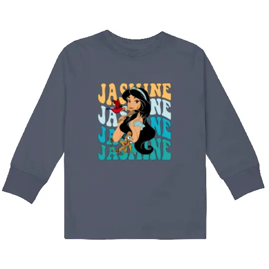 Princess Jasmine Kids Long Sleeve T Shirts,Jasmine Kids Long Sleeve T Shirts, Disney Princess Jasmine, Magic Kingdom