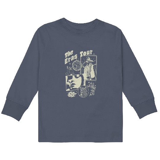 Discover Vintage The Eras Tour Kids Long Sleeve T Shirts, Taylor Merch, Midnights Taylor