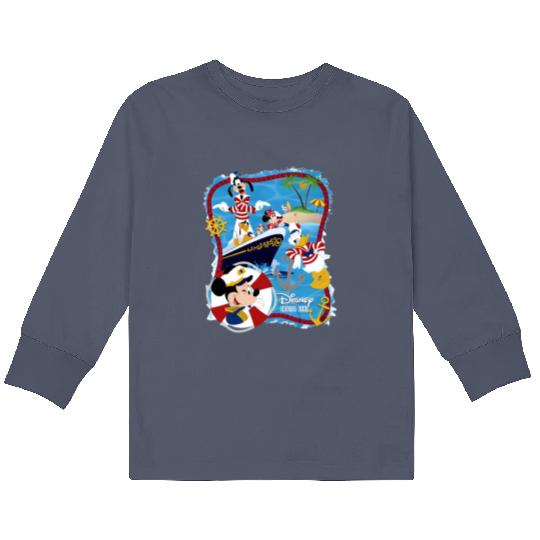 Disney Cruise Kids Long Sleeve T Shirts, Disney Family Cruise Kids Long Sleeve T Shirts