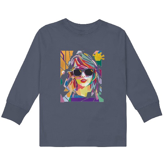 Discover Taylor Kids Long Sleeve T Shirts, Taylor Graphic Tees