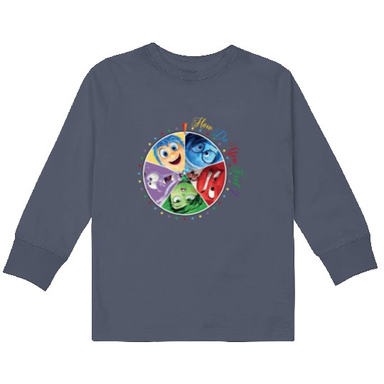 Disney Inside Out Kids Long Sleeve T Shirts, Inside Out Kids Long Sleeve T Shirts, Disney Pixar Inside Out Kids Long Sleeve T Shirts