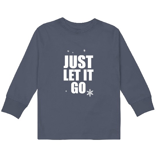 Discover Ralph Breaks the Internet Kids Long Sleeve T Shirts, Just Let It Go Kids Long Sleeve T Shirts, Elsa Disney Kids Long Sleeve T Shirts