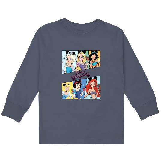 Disney Princess Kids Long Sleeve T Shirts, Disney Princess Kids Long Sleeve T Shirts