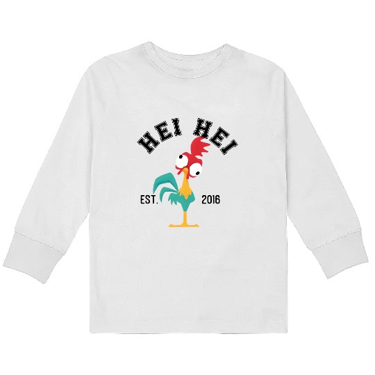 Hei Hei Kids Long Sleeve T Shirts, Disney Hei Hei Kids Long Sleeve T Shirts, Disney Rooster Kids Long Sleeve T Shirts