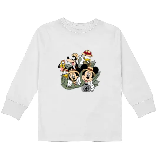 Disney Animal Kingdom  Kids Long Sleeve T Shirts, Animal Kingdom Animal Kingdom Family