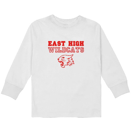 Disney Channel High School The Series Wildcat East High Kids Long Sleeve T Shirts, Magic Kingdom WDW Unisex