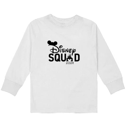 Disney Squad 2022 Kids Long Sleeve T Shirts, Mickey Ears Matching Disney Trip Kids Long Sleeve T Shirts For Kids Women Men, Disney Vacay Mode Kids Long Sleeve T Shirts, Best Day Ever, Disney World Kids Long Sleeve T Shirts
