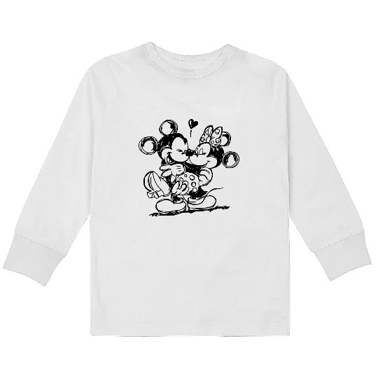 Mickey Love, Minnie Love Kids Long Sleeve T Shirts, Disney Love Kids Long Sleeve T Shirts, Minnie Mickey Kids Long Sleeve T Shirts, Cute Mickey, Cute Minnie Kids Long Sleeve T Shirts