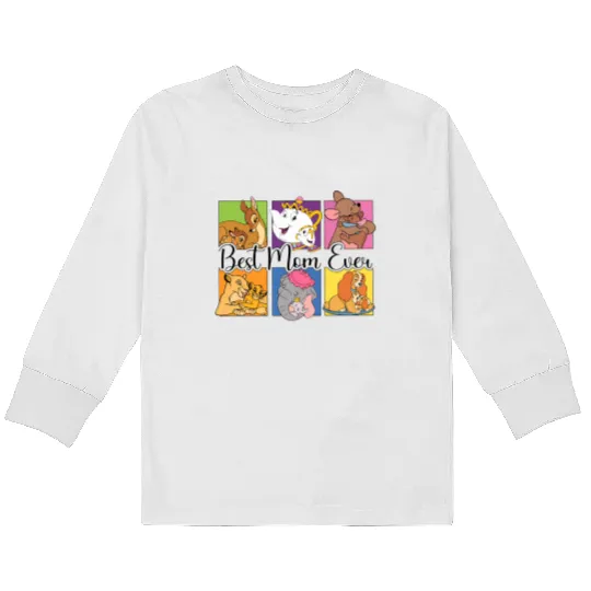 Disney Best Mom Ever, Mother's Day Kids Long Sleeve T Shirts, WDW Disney Family Trip