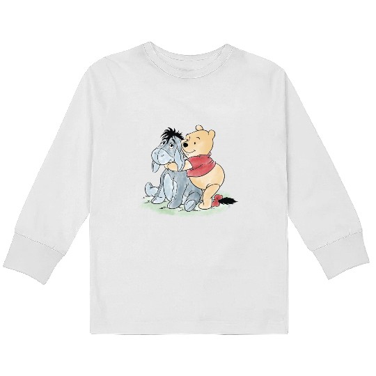 Pooh and Eeyore Kids Long Sleeve T Shirts, Winnie The Pooh, Disney Kids Long Sleeve T Shirts