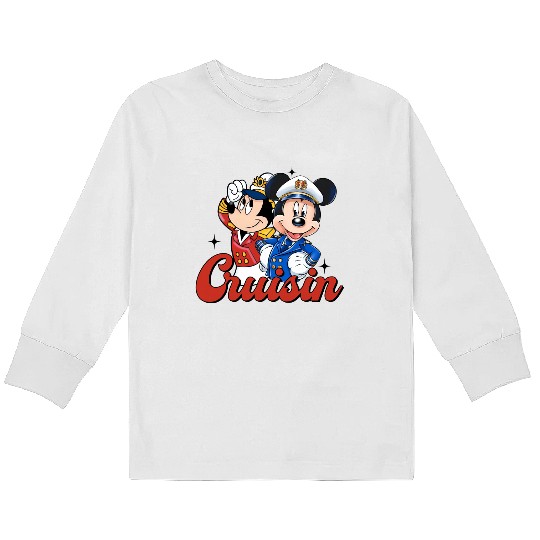 Disney Magical Cruisin' Kids Long Sleeve T Shirts, Disney Cruise Vacation Kids Long Sleeve T Shirts, Matching Disney Cruise Kids Long Sleeve T Shirts