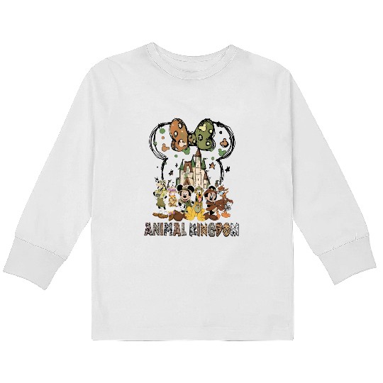 Animal Kingdom Kids Long Sleeve T Shirts, Disney trip Kids Long Sleeve T Shirts, Disney Animal Kingdom Kids Long Sleeve T Shirts