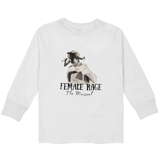 Discover Female Rage The Musical Kids Long Sleeve T Shirts Eras Tour  Kids Long Sleeve T Shirts The Tortured Poets Department Female Rage The Musical TTPD Eras Tour Outfit