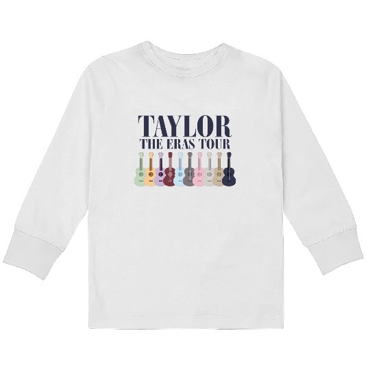 Discover Taylor The Eras Tour Kids Long Sleeve T Shirts, Vintage Style taylor version Kids Long Sleeve T Shirts, The Eras Tour 2024