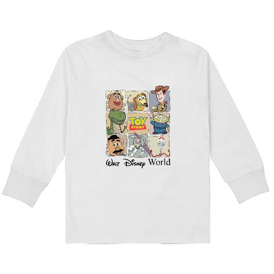 Toy Story Disneyworld Kids Long Sleeve T Shirts, Disney Pixar Toy Story Kids Long Sleeve T Shirts