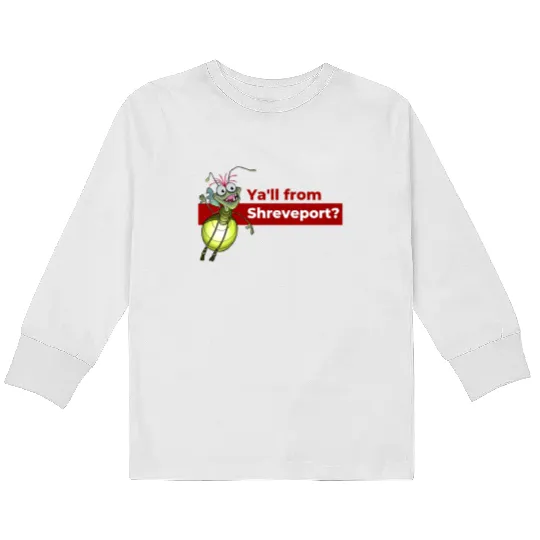 Discover Disney Kids Long Sleeve T Shirts, Ray, Yall From Shreveport, Princess and the Frog, Walt Disney World