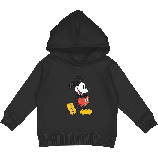 Disney Unisex Hoodies Mickey Mouse Vintage Kids Pullover Hoodies