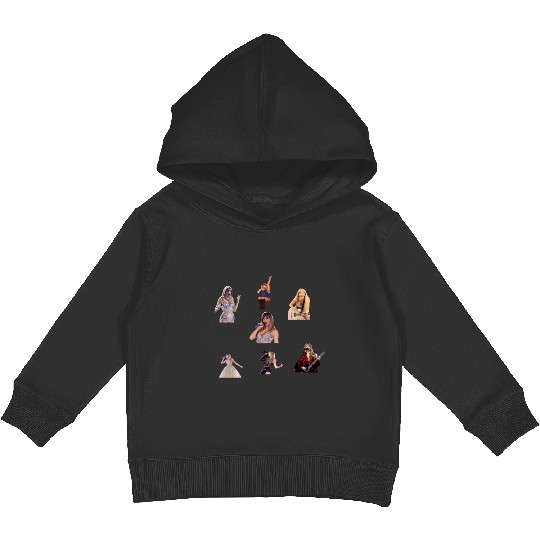 s swift eras tour packs Kids Pullover Hoodies