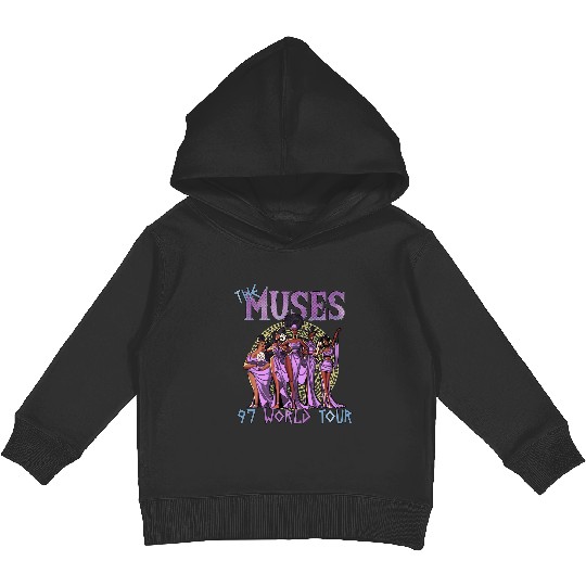 Disney Hercules The Muses 97 World Tour , Retro Disney Hercules Diva The Muses Song Concert Music, Disney Girl Trip, Disneyland Kids Pullover Hoodies