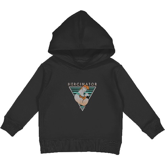 Disney Hercules Hercinator Triangle 90s Kids Pullover Hoodies