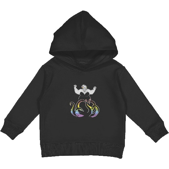 Disney Villains Ursula Rainbow Tentacles Kids Pullover Hoodies