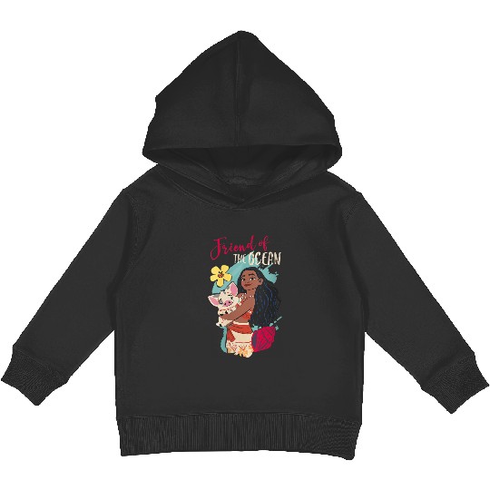 Disneyss Moana Pua Hug Friend Of The Ocean Kids Pullover Hoodies