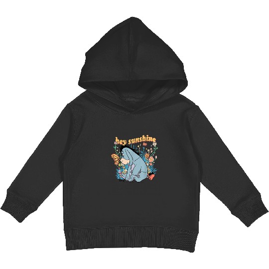 Disney Winnie The Pooh Eeyore Hey Sunshine Kids Pullover Hoodies