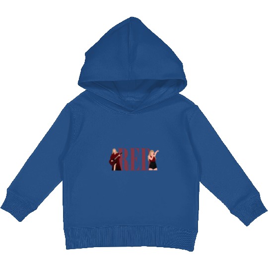 Red eras tour art classique Kids Pullover Hoodies