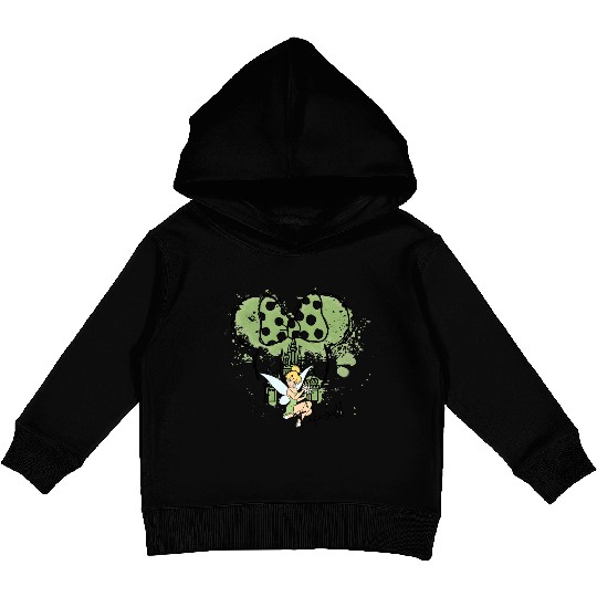 Tinkerbell Kids Pullover Hoodies, Watercolor Disney Castle Kids Pullover Hoodies, Tinkerbell Princess Kids Pullover Hoodies