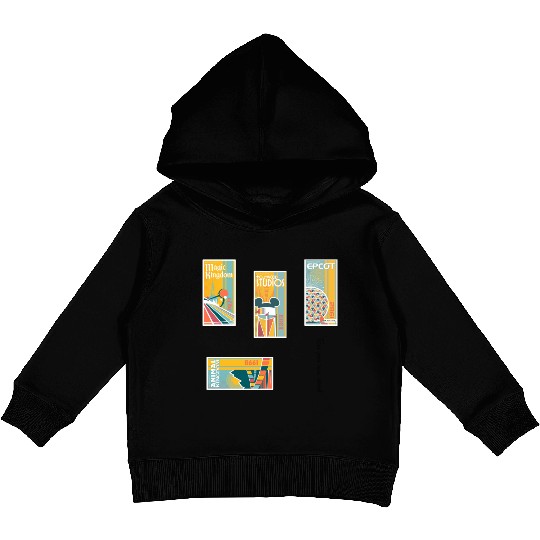 Disney Vintage Kids Pullover Hoodies