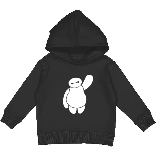Disney Movie Big Hero 6 Baymax Waving Kids Pullover Hoodies