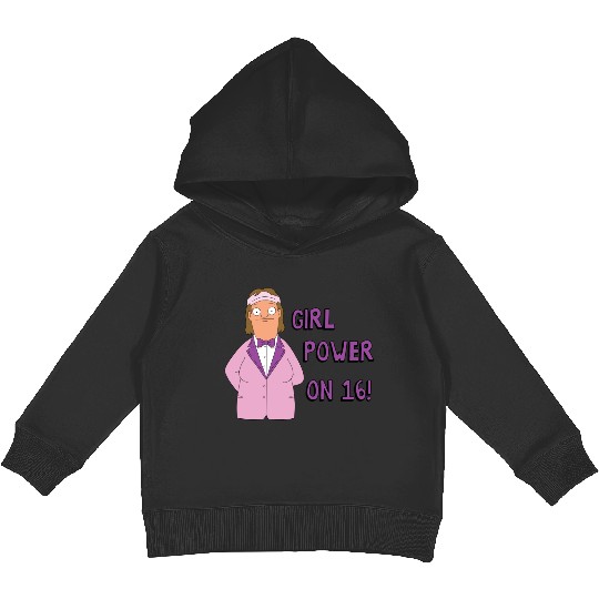 Nat - Bobs Burgers Kids Pullover Hoodies