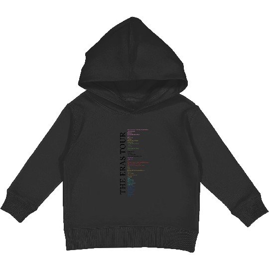 eras tour setlist    (2) Kids Pullover Hoodies