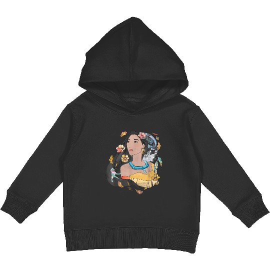 Disney Pocahontas Dreamcatcher Watercolor Graphi Kids Pullover Hoodies