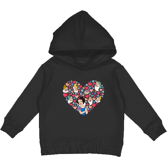 Discover Disney Snow White and the Seven Dwarfs Heart Val Kids Pullover Hoodies