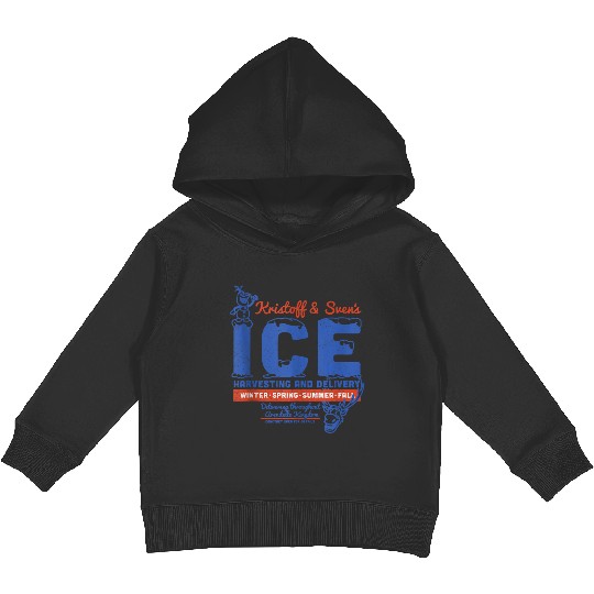 Discover Disney Frozen Kristoff Svens Ice Harvesting And Kids Pullover Hoodies