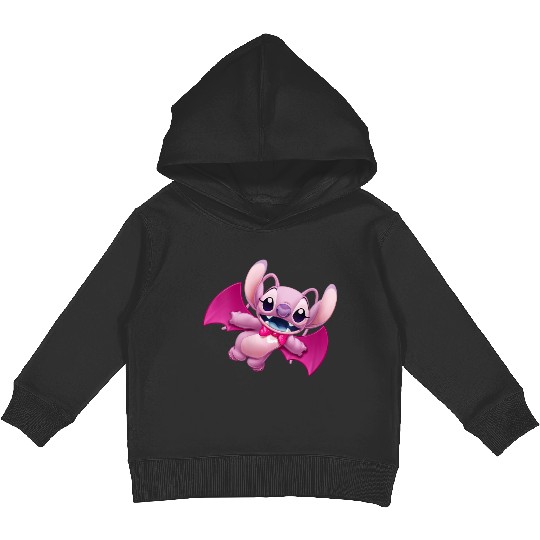 Womens Disney Halloween Angel The Vampire Bat Kids Pullover Hoodies