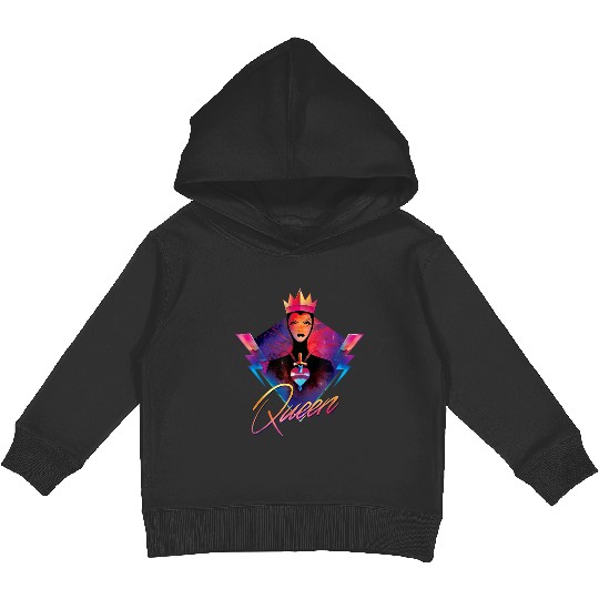 Disney Villains Evil Queen Neon 90s Rock Band 93 Kids Pullover Hoodies