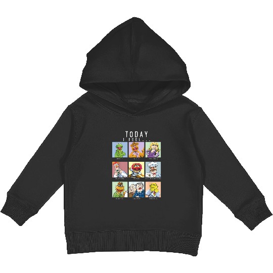 Disney The Muppets Today I Feel Box Up Kids Pullover Hoodies