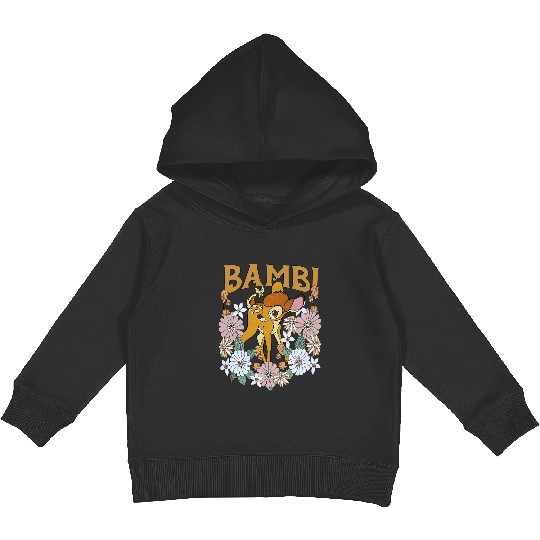 Bambi Kids Pullover Hoodies, Disney Bambi Deer Kids Pullover Hoodies