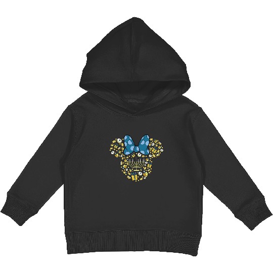 Disney Minnie Mouse Hanukkah Chanukah Kids Pullover Hoodies,Happy Hanukkah Kids Pullover Hoodies